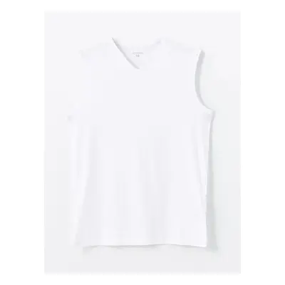 LC Waikiki Lw - V Neck Sleeveless Combed Cotton Men's Undershirt