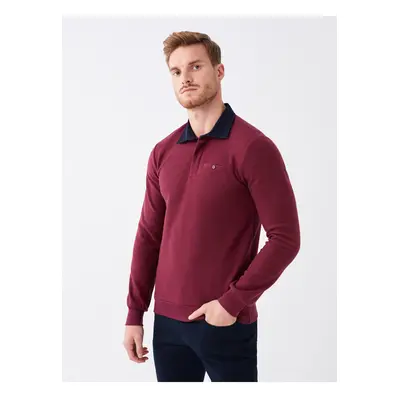 LC Waikiki Lcw Polo Neck Long Sleeve Men's Sweatshirt