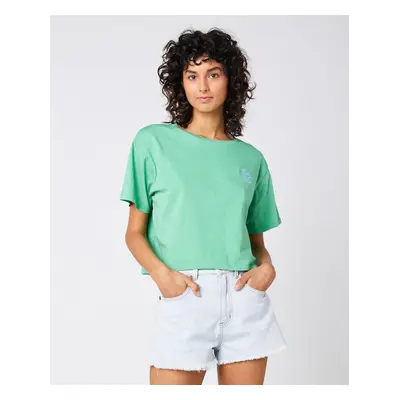 Tričko Rip Curl SEARCH ICON CROP TEE Green