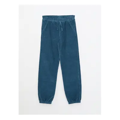 LC Waikiki Basic Velvet Boys' Jogger Pants with Elastic Waist