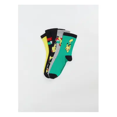 LC Waikiki Lcw Pokemon Patterned Boys' Socks Pack of