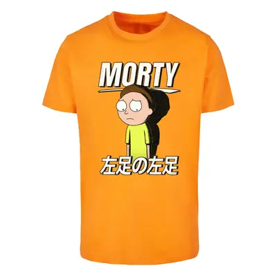 Pánské tričko Rick and Morty Sad Morty oranžové