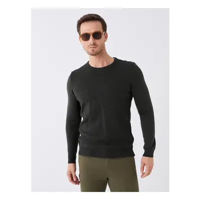 LC Waikiki Crew Neck Long Sleeve Men's Knitwear Sweater