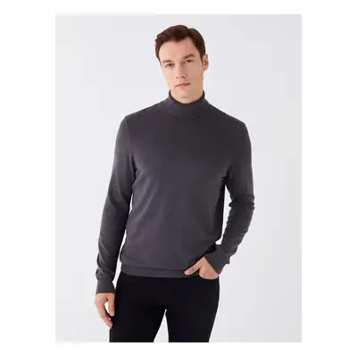 LC Waikiki Turtleneck Long Sleeve Men's Knitwear Sweater