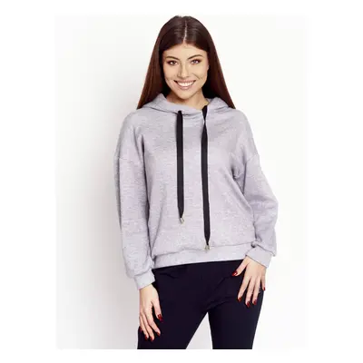 Grey sweatshirt Cocomore cmgBZ547c.R03