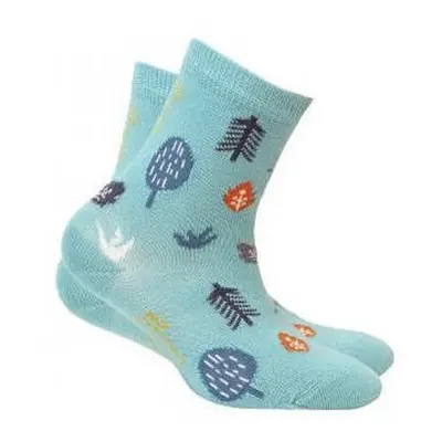 Gatta G34.01N Cottoline girls' socks patterned turquoise