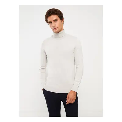 LC Waikiki Turtleneck Long Sleeve Men's Knitwear Sweater