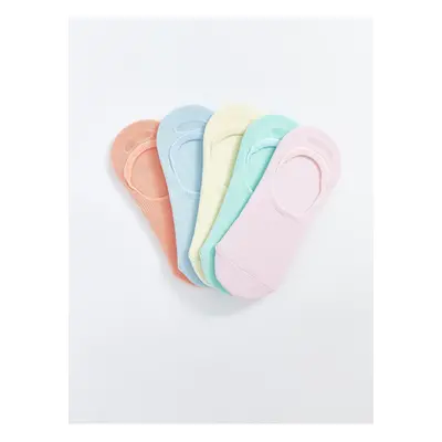 LC Waikiki Lcw Basic Girls Ballerina Socks 5-Pack