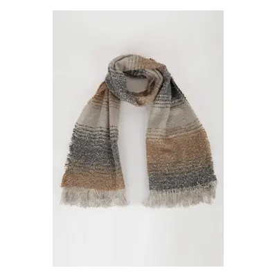 DEFACTO Women's Striped Scarf