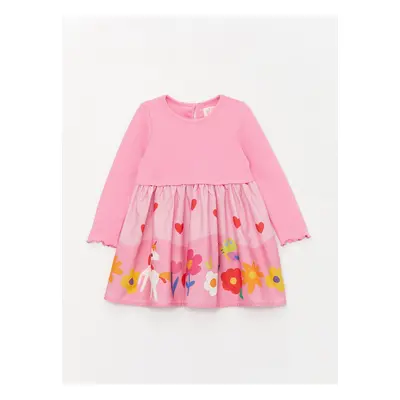 LC Waikiki Crew Neck Baby Girl Dress