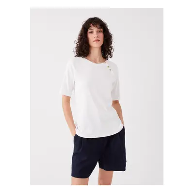 LC Waikiki Crew Neck Plain Short Sleeve Women's T-Shirt