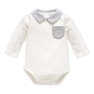 Pinokio Kids's Charlie Longsleeve Buttoned Bodysuit K