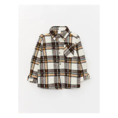 LC Waikiki Long Sleeve Plaid Patterned Baby Boy Shirt Jacket