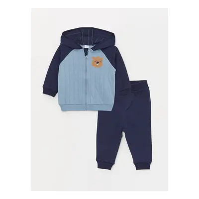 LC Waikiki Baby Boy Hoodie and Sweatpants 2-Piece Set