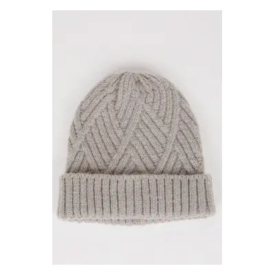 DEFACTO Girl's Basic Plain Knitted Beanie