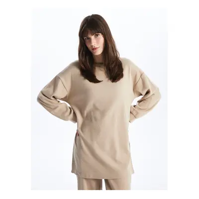 LC Waikiki Crew Neck Plain Long Sleeve Women's Tunic