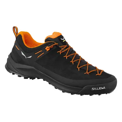 Pánská outdoorová obuv Salewa MS WILDFIRE LEATHER Black/Fluo Orange UK