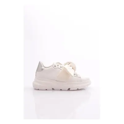 DGN Es853 Women's Thick Sole Bow Sneakers