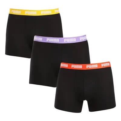 3PACK pánské boxerky Puma černé