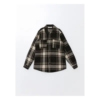 LC Waikiki Plaid Boy Lumberjack Shirt Jacket