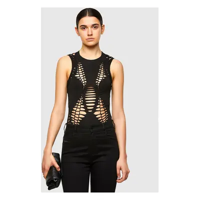 Diesel Bodysuit - T-BRAID TANK TOP black