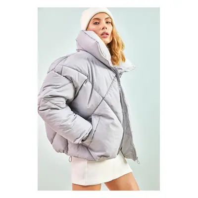 Bianco Lucci Women's Oversize Puffer Jacket