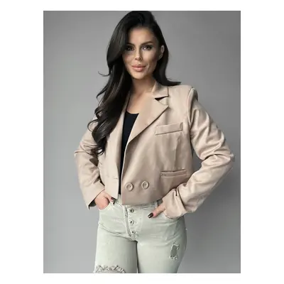 Jacket beige By la la cxp1200.beige