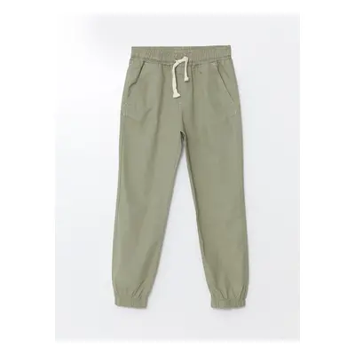 LC Waikiki Lcw Eco Khaki Girl's Jogger Pants with Elastic Waist