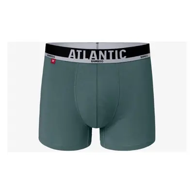 Pánské sportovní boxerky ATLANTIC - šedomodré