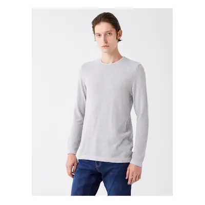 LC Waikiki Crew Neck Long Sleeve Thin Men's Knitwear Sweater