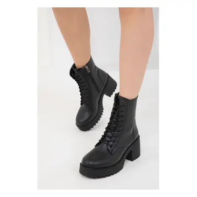 Soho Black Matte Women's Boots & Booties