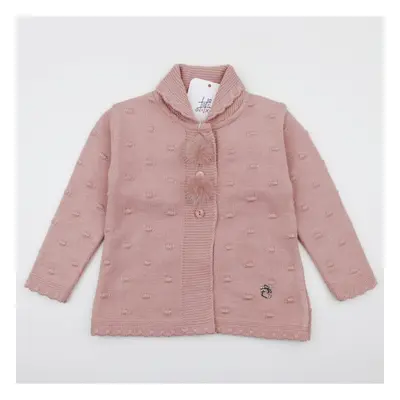 Koton Girls Pink Cardigan