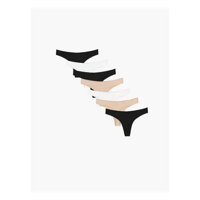 LC Waikiki Plain Thong Panties Pack