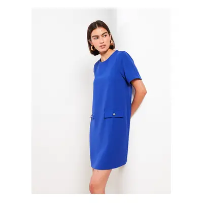 LC Waikiki Crew Neck Straight Short Sleeve Women's Dress