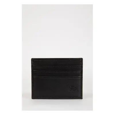 DEFACTO Men's Faux Leather Card Holder