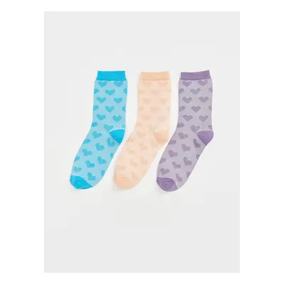 LC Waikiki Lcw Printed Women's Ankle Socks Pack