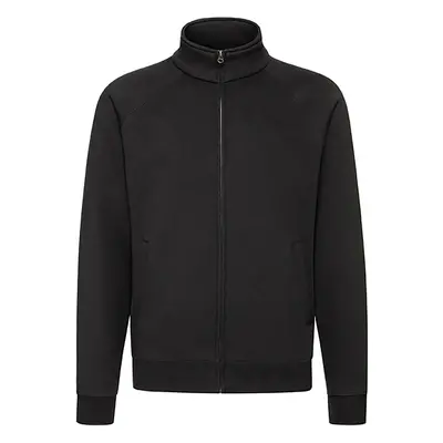 Black Men's Sweat Jacket Fruit of the Loom