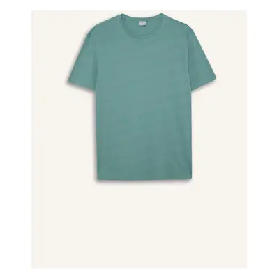 DEFACTO New Regular Fit Crew Neck Basic Plain Short Sleeve T-Shirt