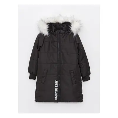 LC Waikiki Lcwk Hooded Girls' Coat