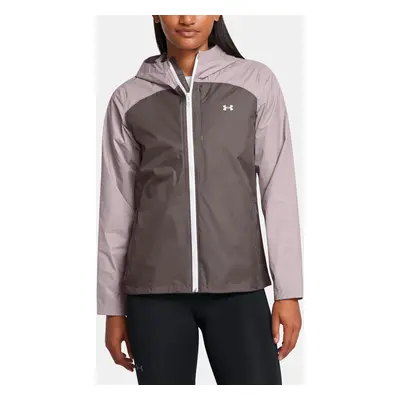 Dámská bunda Under Armour CLOUDSTRIKE COLORBLOCK JKT-BRN - Dámské