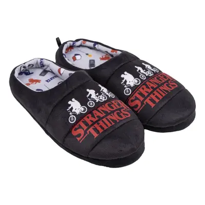 HOUSE SLIPPERS OPEN STRANGER THINGS