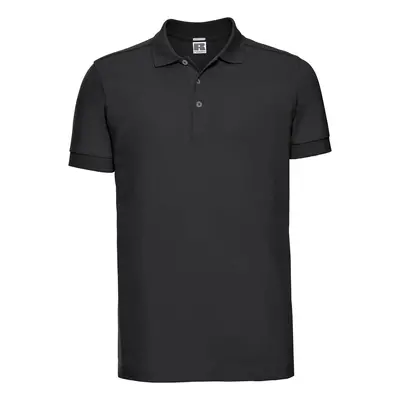 Men's T-shirt Stretch Polo R566M 95% smooth cotton ring-spun 5% Lycra 205g/210g