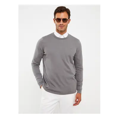 LC Waikiki Crew Neck Long Sleeve Men's Knitwear Sweater