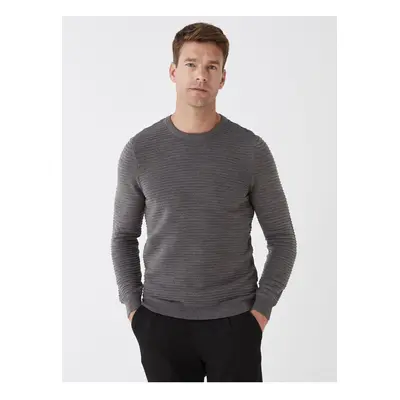 LC Waikiki Crew Neck Long Sleeve Men's Knitwear Sweater