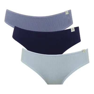 DEFACTO Fall In Love Ribana 3-Pack Slip Panties