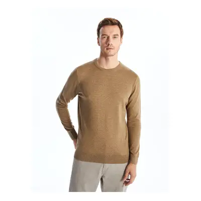 LC Waikiki Crew Neck Long Sleeve Men's Knitwear Sweater - W4I965Z8