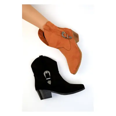 Soho Tan Suede Women's Boots & Bootie