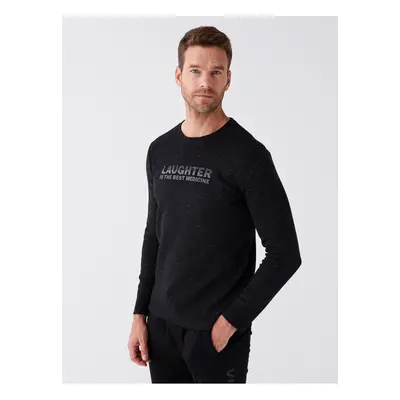 LC Waikiki Crew Neck Long Sleeve Men's Sweatshirt