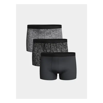 LC Waikiki Standard Mold Flexible Fabric Men's Boxer 3-Piece