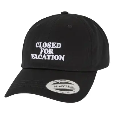 Kšiltovka Closed For Vacation Dad Cap